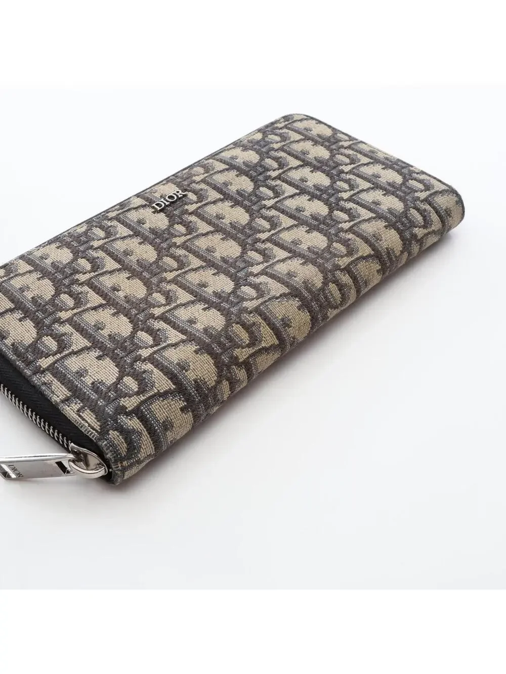 Dior Oblique Around Long Wallet Canvas #279601D56B